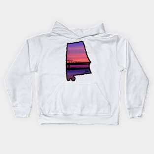 Alabama Sunset Kids Hoodie